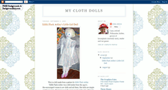 Desktop Screenshot of myclothdolls.blogspot.com