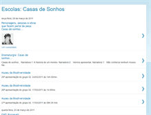 Tablet Screenshot of escolascasasdesonhos.blogspot.com