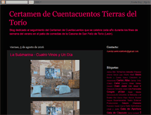 Tablet Screenshot of cuentorio.blogspot.com