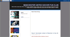 Desktop Screenshot of msm-manchesterunited.blogspot.com