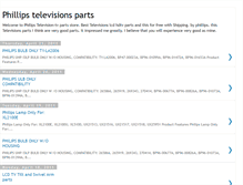 Tablet Screenshot of phillips-hdtv-televisions-parts.blogspot.com