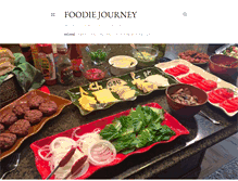 Tablet Screenshot of foodiejourney.blogspot.com