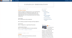 Desktop Screenshot of bonnyzcanadianimmigration.blogspot.com