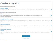 Tablet Screenshot of bonnyzcanadianimmigration.blogspot.com