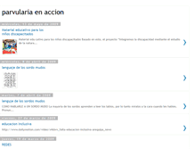 Tablet Screenshot of parvulariaenaccion.blogspot.com
