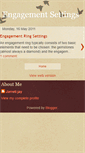 Mobile Screenshot of engagement-settings.blogspot.com