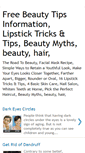 Mobile Screenshot of freebeautytipsinfo.blogspot.com