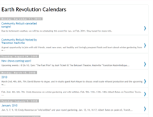 Tablet Screenshot of earthrevolutioncalendars.blogspot.com