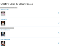 Tablet Screenshot of cakesbyleisa.blogspot.com