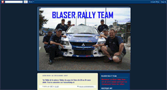 Desktop Screenshot of blaserrallyteam.blogspot.com