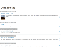 Tablet Screenshot of livingthesalife.blogspot.com