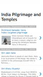 Mobile Screenshot of indiapilgrimsandtemples.blogspot.com