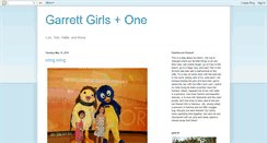 Desktop Screenshot of littlegarrettgals.blogspot.com