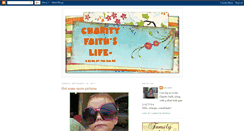 Desktop Screenshot of charityfaithslife.blogspot.com