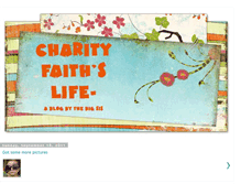 Tablet Screenshot of charityfaithslife.blogspot.com