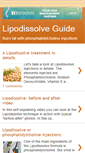Mobile Screenshot of lipodissolveguide.blogspot.com