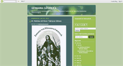 Desktop Screenshot of germania-catholica.blogspot.com