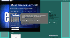 Desktop Screenshot of dicascurriculo.blogspot.com