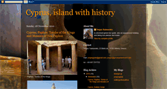 Desktop Screenshot of cyprusislandwithhistory.blogspot.com