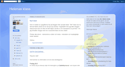 Desktop Screenshot of helenasklass.blogspot.com