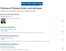 Tablet Screenshot of famous-actors-images.blogspot.com