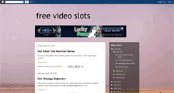 Desktop Screenshot of freevideoslots.blogspot.com