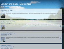 Tablet Screenshot of londonandbath.blogspot.com