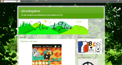 Desktop Screenshot of alicedegalice.blogspot.com