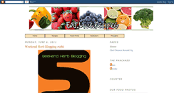 Desktop Screenshot of eatreadlive-recipes.blogspot.com