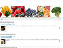 Tablet Screenshot of eatreadlive-recipes.blogspot.com