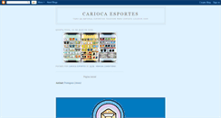 Desktop Screenshot of cariocaesportes.blogspot.com