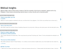Tablet Screenshot of biblical-insight.blogspot.com