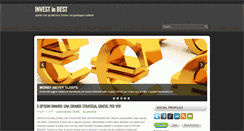 Desktop Screenshot of invest-in-best.blogspot.com