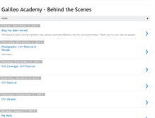 Tablet Screenshot of galileoacademy.blogspot.com