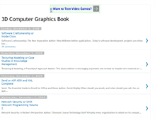 Tablet Screenshot of 3d-graphics-book.blogspot.com