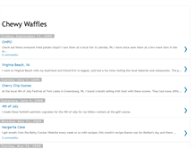 Tablet Screenshot of chewywaffles.blogspot.com