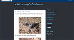 Desktop Screenshot of delahoussayescatahoulas.blogspot.com