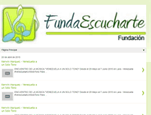 Tablet Screenshot of fundaescucharte.blogspot.com