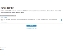 Tablet Screenshot of cashrapide.blogspot.com