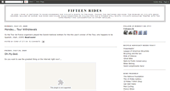 Desktop Screenshot of 15rides.blogspot.com