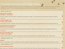 Tablet Screenshot of coloradocemeteriesandghosttowns.blogspot.com