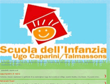 Tablet Screenshot of infanzia-talmassons-caparini.blogspot.com