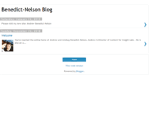 Tablet Screenshot of benedict-nelson.blogspot.com