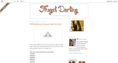 Desktop Screenshot of frugaldarling.blogspot.com