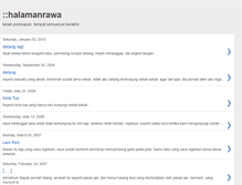 Tablet Screenshot of halamanrawa.blogspot.com