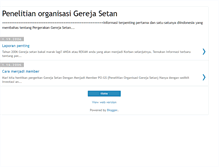 Tablet Screenshot of gerejasetan.blogspot.com