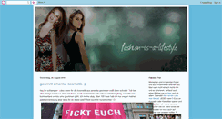 Desktop Screenshot of fashion-is-a-lifestyle.blogspot.com