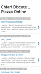 Mobile Screenshot of chiaridiscute.blogspot.com