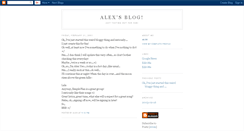 Desktop Screenshot of alexyeo.blogspot.com