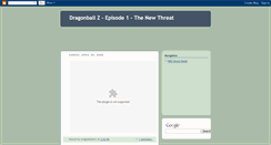 Desktop Screenshot of dbzue1.blogspot.com